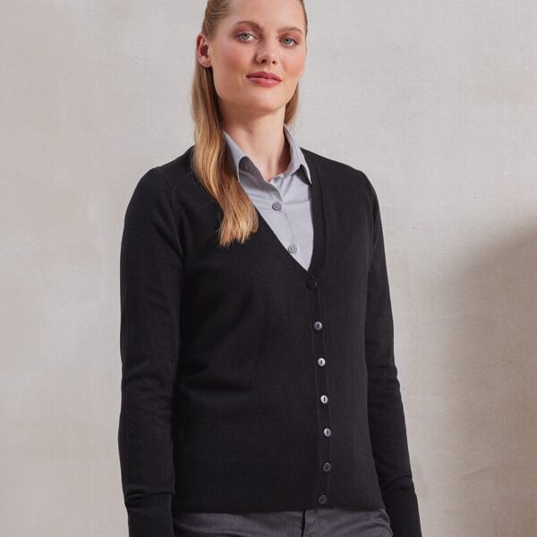 Women's 'essential' acrylic cardigan Thumbnail